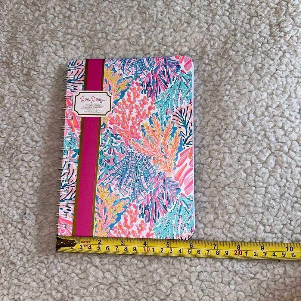 Lilly Pulitzer Mini Notebook Splashdance Pattern NWT - Picture 9 of 9